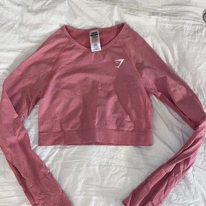 GYMSHARK CROPPED LONG SLEEVE